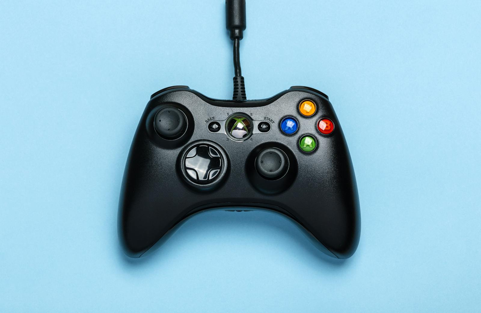 Hands holding a game controller